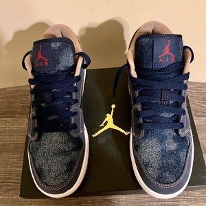 Cute Denim Air Jordan 1
